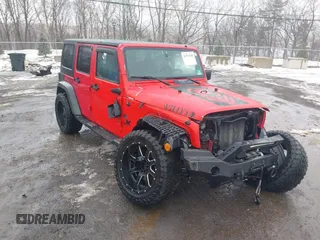 2011 Jeep Wrangler Unlimited Sport with VIN 1J4BA3H1XBL638837, listed as a IAAI auction lot 41574740 with 91,944 mi miles. Bid and sale history available at carsss.com. Image 1.