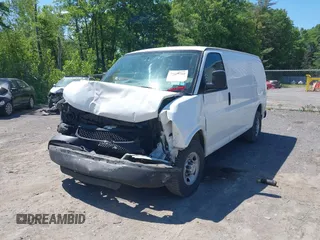 2014 Chevrolet Express Cargo Van with VIN 1GCWGFCA2E1210307, listed as a IAAI auction lot 39559260 with 213,814 mi miles. Bid and sale history available at carsss.com. Image 6.