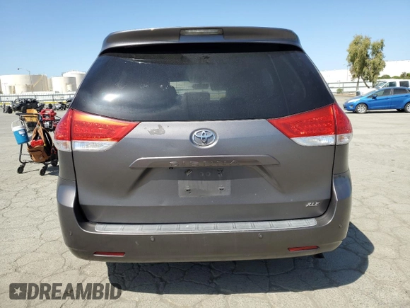 2011 Toyota Sienna XLE AAS with VIN 5TDYK3DC1BS117671, listed as a Copart auction lot 53918185 with 114,136 mi miles and Salvage Title. Bid and sale history available at carsss.com. Image 6.