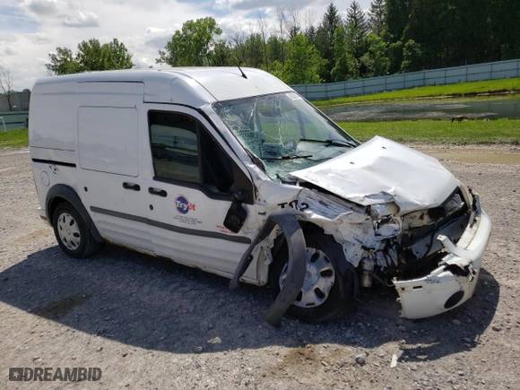 2011 Ford Transit Connect XLT with VIN NM0LS7DN5BT059923, listed as a Copart auction lot 48876925 with NaN miles and Salvage Title. Bid and sale history available at carsss.com. Image 4.