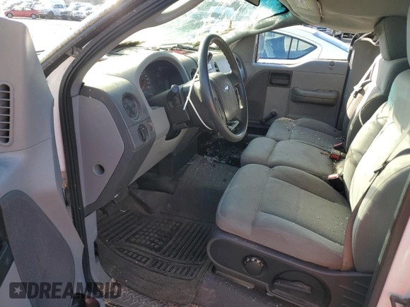 2006 Ford F-150 XL with VIN 1FTRF12W46KC47578, listed as a Copart auction lot 47801915 with 433,823 mi miles and Salvage title. Bid and sale history available at DreamBid. Image 8.