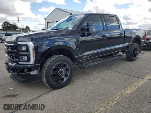 2024 Ford F-350 XL with VIN 1FT8W3BM6REF70748, listed as a Copart auction lot 51520485 with 6,862 mi miles and Salvage title. Bid and sale history available at DreamBid. Image 1.