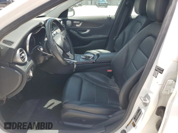 2015 Mercedes-Benz C 300 Luxury with VIN 55SWF4KB8FU050703, listed as a Copart auction lot 65587985 with 61,346 mi miles and Clean title. Bid and sale history available at DreamBid. Image 7.