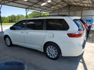 2015 Toyota Sienna Limited z VIN 5TDDK3DC7FS119915, wystawiony jako Copart lot #61974325 z przebiegiem 134 806 mil mil oraz Szkoda całkowita • Salvage title. Historia ofert i sprzedaży dostępna na DreamBid. Obrazek 2.