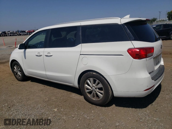 2016 Kia Sedona LX with VIN KNDMB5C16G6215015, listed as a Copart auction lot 66971874 with 161,491 mi miles and Clean Title. Bid and sale history available at carsss.com. Image 2.