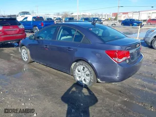 2014 Chevrolet Cruze LS with VIN 1G1PB5SH6E7325770, listed as a IAAI auction lot 41696037 with 114,931 mi miles. Bid and sale history available at carsss.com. Image 3.