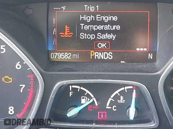 2017 Ford Escape SE with VIN 1FMCU0GDXHUD65232, listed as a IAAI auction lot 41721026 with 79,582 mi miles. Bid and sale history available at carsss.com. Image 15.