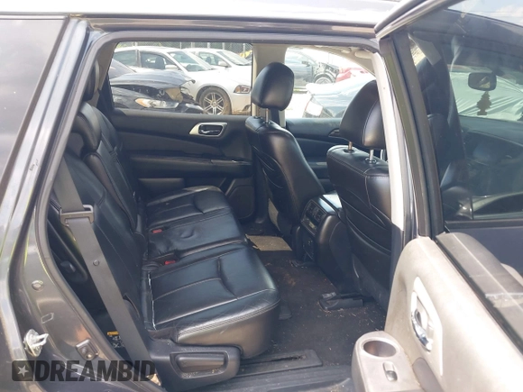 2013 Nissan Pathfinder Platinum with VIN 5N1AR2MM2DC621744, listed as a IAAI auction lot 42568157 with 172,806 mi miles and . Bid and sale history available at DreamBid. Image 8.