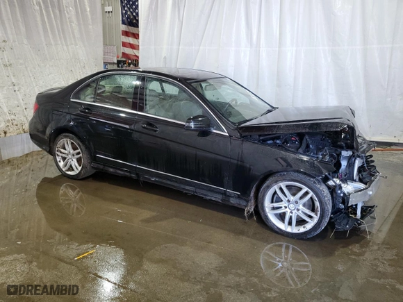 2013 Mercedes-Benz C-Class C 300 Sport with VIN WDDGF8AB4DR241935, listed as a Copart auction lot 59053864 with 115,914 mi miles and Salvage Title. Bid and sale history available at carsss.com. Image 4.