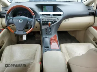 2012 Lexus RX 450h with VIN JTJBC1BA1C2046549, listed as a Copart auction lot 59637875 with 114,353 mi miles and Salvage title. Bid and sale history available at DreamBid. Image 8.