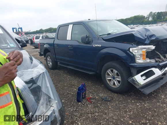 2018 Ford F-150 XL with VIN 1FTEW1EP6JKF00220, listed as a IAAI auction lot 42669759 with 93,996 mi miles and . Bid and sale history available at DreamBid. Image 13.