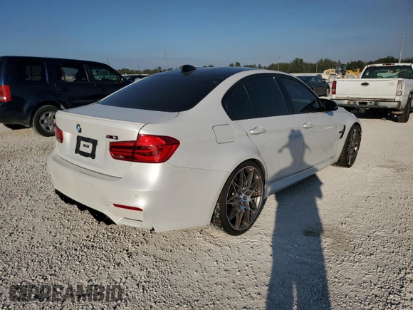 2016 BMW M3 z VIN WBS8M9C58G5E68201, wystawiony jako Copart lot #41220633 z przebiegiem Nie podano mil oraz . Historia ofert i sprzedaży dostępna na DreamBid. Obrazek 3.