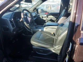 2020 Ford F-150 XL with VIN 1FTEW1CP3LFB61043, listed as a Copart auction lot 86164934 with 128,305 mi miles and Salvage Title. Bid and sale history available at carsss.com. Image 7.