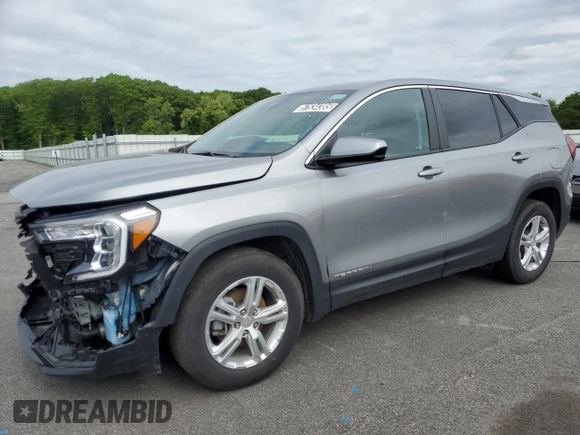 2024 GMC Terrain SLE with VIN 3GKALMEGXRL299784, listed as a Copart auction lot 57634385 with 32,949 mi miles and Clean title. Bid and sale history available at DreamBid. Image 1.