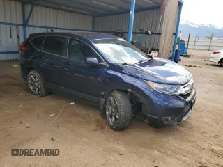 2018 Honda CR-V EX-L z VIN 2HKRW2H84JH605428, wystawiony jako Copart lot #57362805 z przebiegiem 80 703 mil mil oraz Szkoda całkowita • Salvage title. Historia ofert i sprzedaży dostępna na DreamBid. Obrazek 4.