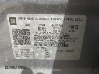 2020 Chevrolet Trax Premier with VIN 3GNCJRSB2LL140689, listed as a IAAI auction lot 42212724 with 73,701 mi miles and . Bid and sale history available at DreamBid. Image 9.