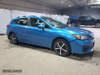 2019 Subaru Impreza Premium with VIN 4S3GTAD6XK3742319, listed as a Copart auction lot 84625434 with 83,472 mi miles and Salvage Title. Bid and sale history available at carsss.com. Image 4.