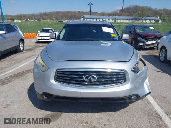 2009 Infiniti FX with VIN JNRAS18W39M151949, listed as a IAAI auction lot 41949315 with 179,276 mi miles. Bid and sale history available at carsss.com. Image 11.