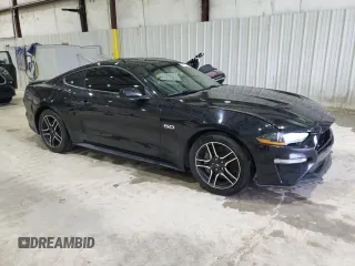2018 Ford Mustang GT with VIN 1FA6P8CF5J5128331, listed as a Copart auction lot 51612455 with 60,839 mi miles and Salvage Title. Bid and sale history available at DreamBid. Image 4.
