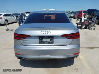 2019 Audi A4 Premium with VIN WAUGMAF40KN002742, listed as a IAAI auction lot 41902534 with 87,165 mi miles. Bid and sale history available at carsss.com. Image 16.