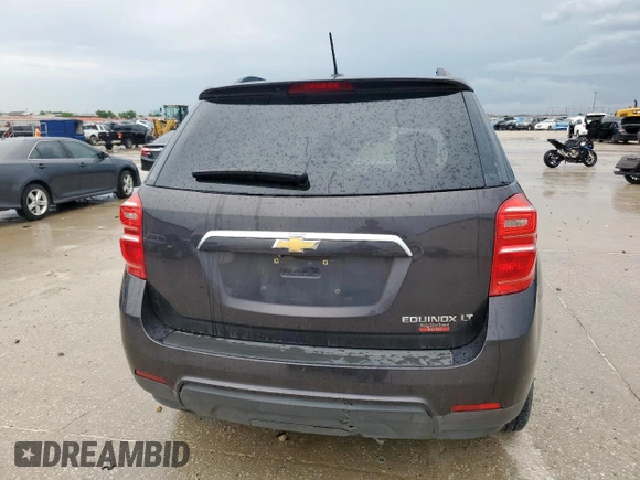 2016 Chevrolet Equinox LT with VIN 2GNALCEK4G6269313, listed as a Copart auction lot 54508285 with 109,123 mi miles and Clean Title. Bid and sale history available at carsss.com. Image 6.