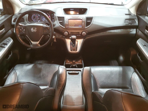 2012 Honda CR-V EX-L with VIN 2HKRM4H70CH628359, listed as a Copart auction lot 53029365 with 128,083 mi miles and Salvage Title. Bid and sale history available at carsss.com. Image 8.