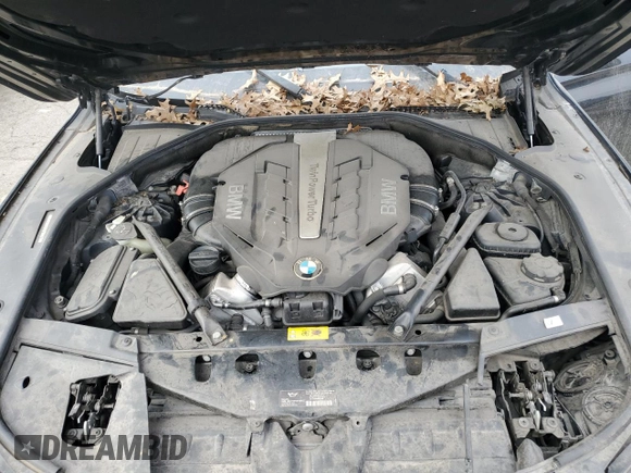2012 BMW 7 Series with VIN WBAKX8C57CC198473, listed as a Copart auction lot 41858265 with 86,741 mi miles and Salvage title. Bid and sale history available at DreamBid. Image 11.