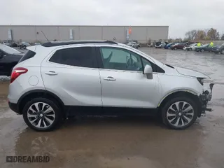 2021 Buick Encore Preferred with VIN KL4CJESB5MB347091, listed as a IAAI auction lot 40858447 with 27,168 mi miles. Bid and sale history available at carsss.com. Image 13.