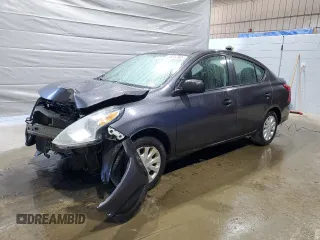 2015 Nissan Versa SV with VIN 3N1CN7AP4FL916133, listed as a Copart auction lot 55012905 with 102,026 mi miles and Salvage title. Bid and sale history available at DreamBid. Image 1.