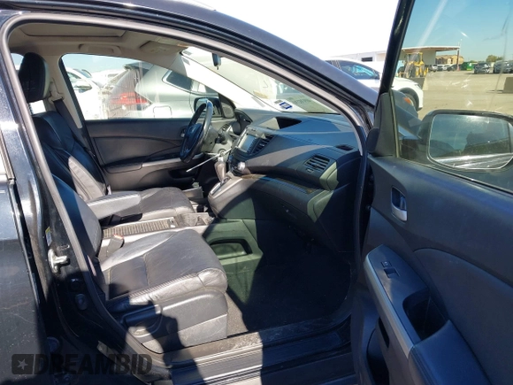 2013 Honda CR-V EX-L with VIN 5J6RM3H7XDL006496, listed as a IAAI auction lot 40938274 with 153,165 mi miles and . Bid and sale history available at DreamBid. Image 5.
