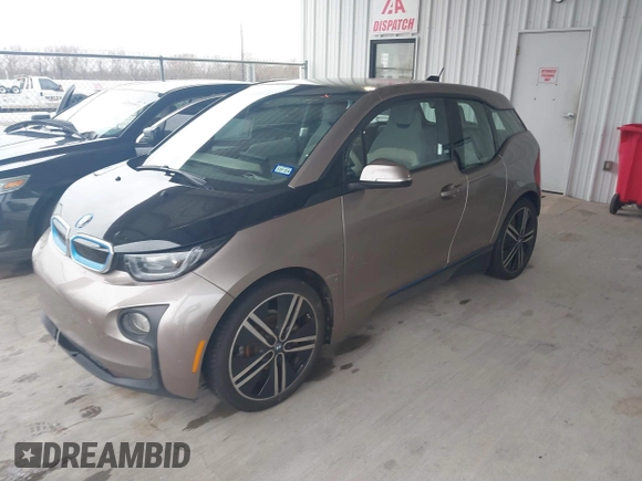 2014 BMW i3 with VIN WBY1Z4C57EV276127, listed as a IAAI auction lot 41531408 with 105,696 mi miles and . Bid and sale history available at DreamBid. Image 2.