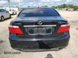 2007 Lexus LS 460 with VIN JTHBL46F975030225, listed as a Copart auction lot 54592425 with 226,524 mi miles and Salvage Title. Bid and sale history available at DreamBid. Image 6.