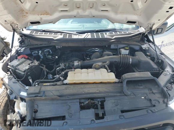 2022 Ford F-150 XL with VIN 1FTEX1EB8NKE67132, listed as a Copart auction lot 69495584 with Not provided miles and Salvage title. Bid and sale history available at DreamBid. Image 11.