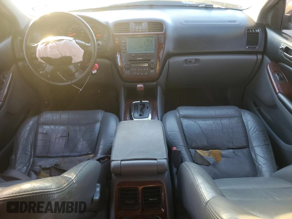 2005 Acura MDX with VIN 2HNYD18235H512433, listed as a Copart auction lot 82183444 with 169,877 mi miles and Salvage Title. Bid and sale history available at carsss.com. Image 8.