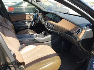 2014 Mercedes-Benz S-Class S 550 with VIN WDDUG8CB9EA009280, listed as a IAAI auction lot 42001730 with 217,213 mi miles. Bid and sale history available at carsss.com. Image 5.