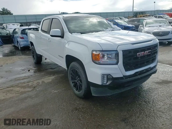 2021 GMC Canyon 4WD Elevation with VIN 1GTG6CENXM1289987, listed as a Copart auction lot 79754104 with 41,123 mi miles and Salvage Title. Bid and sale history available at carsss.com. Image 10.