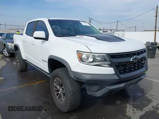 2018 Chevrolet Colorado 4WD ZR2 with VIN 1GCPTEE19J1175475, listed as a IAAI auction lot 41473714 with 107,809 mi miles. Bid and sale history available at carsss.com. Image 1.