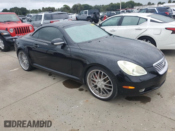 2002 Lexus SC with VIN JTHFN48Y720010815, listed as a Copart auction lot 73868954 with Not Provided miles and Non Repairable. Bid and sale history available at carsss.com. Image 4.