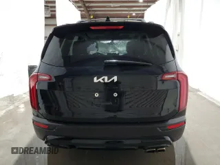 2022 Kia Telluride SX with VIN 5XYP5DHC1NG318538, listed as a Copart auction lot 50621465 with 58,090 mi miles and Salvage Title. Bid and sale history available at carsss.com. Image 6.