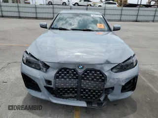 2022 BMW 4 Series 430i with VIN WBA63AV00NFM54895, listed as a Copart auction lot 59437215 with Not provided miles and Salvage title. Bid and sale history available at DreamBid. Image 5.