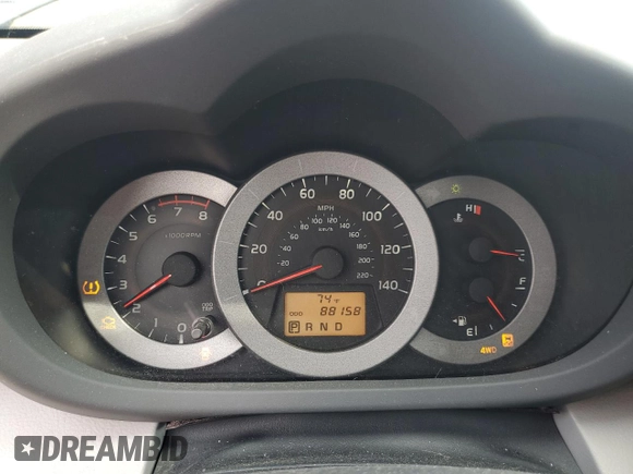 2009 Toyota RAV4 with VIN 2T3BF35V89W002357, listed as a Copart auction lot 54667145 with 88,158 mi miles and Clean Title. Bid and sale history available at carsss.com. Image 9.