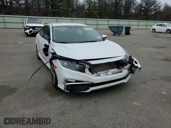 2019 Honda Civic Sedan LX with VIN 2HGFC2F6XKH517718, listed as a Copart auction lot 87000454 with 85,650 mi miles and Non Repairable. Bid and sale history available at carsss.com. Image 11.