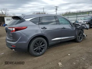 2019 Acura RDX Advance with VIN 5J8TC2H77KL000596, listed as a Copart auction lot 54055655 with 90,939 mi miles and Salvage title. Bid and sale history available at DreamBid. Image 3.