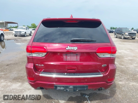 2015 Jeep Grand Cherokee Overland z VIN 1C4RJFCT1FC198611, wystawiony jako IAAI lot #42427311 z przebiegiem 116 140 mil mil oraz . Historia ofert i sprzedaży dostępna na DreamBid. Obrazek 17.
