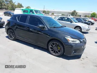 2012 Lexus CT 200h with VIN JTHKD5BH4C2053787, listed as a IAAI auction lot 42533598 with 260,264 mi miles and . Bid and sale history available at DreamBid. Image 1.