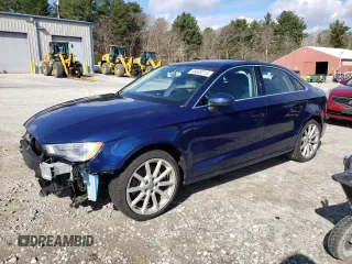2015 Audi A3 2.0T Premium Plus with VIN WAUEFGFF7F1130334, listed as a Copart auction lot 49659515 with 47,663 mi miles and Clean Title. Bid and sale history available at carsss.com. Image 1.