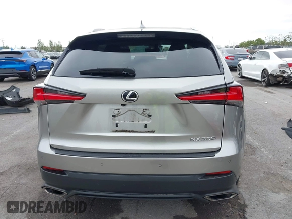 2018 Lexus NX 300 with VIN JTJBARBZ4J2168975, listed as a IAAI auction lot 42439794 with 58,087 mi miles and . Bid and sale history available at DreamBid. Image 16.