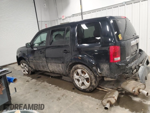2013 Honda Pilot EX-L with VIN 5FNYF4H77DB061458, listed as a Copart auction lot 52008765 with 106,505 mi miles and Salvage title. Bid and sale history available at DreamBid. Image 2.