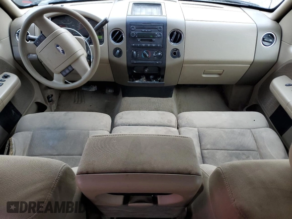 2005 Ford F-150 XLT with VIN 1FTPW14595FB71066, listed as a Copart auction lot 51159715 with 217,444 mi miles and Non Repairable. Bid and sale history available at carsss.com. Image 8.