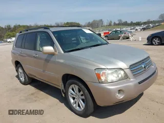 2006 Toyota Highlander Hybrid with VIN JTEDW21A460001983, listed as a IAAI auction lot 41919095 with 303,345 mi miles. Bid and sale history available at carsss.com. Image 1.